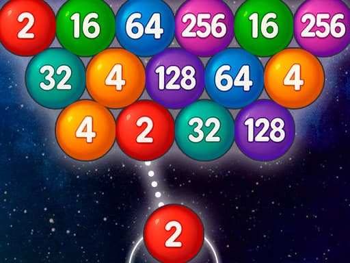 Number Bubble Shooter